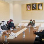 استقبل سعاده رئيس جامعة الطائف أ.د يوسف عسيري رئيس واعضاء جمعية الطائف الخضراء